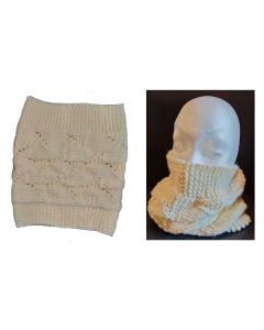 Snood taille unique adulte réf 11565 coloris écru