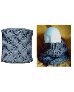 Snood Comfort6 point 121 en kit à tricoter ou déjà tricoté main