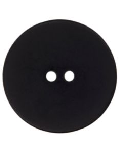 bouton knopf polyester 30 mm coloris noir