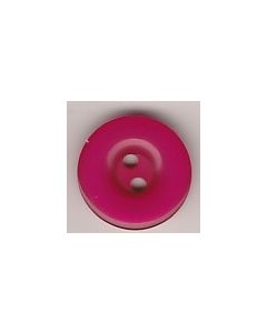 bouton polyester 18 mm réf 48627 coloris 52 fuchsia