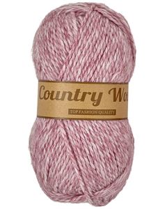 pelote 100 grammes COUNTRY WOOL coloris 713 rose chiné