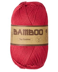 pelote 100 g Bamboo coloris 043 rouge foncé