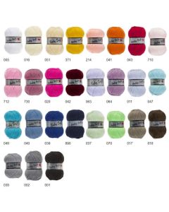 500 grammes - Lammy Yarns - baby soft - acrylique - aig 3