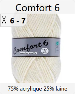 pelote de 100 grammes Comfort6