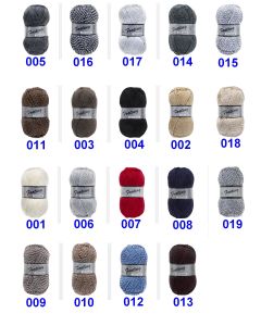 500 grammes - Lammy Yarns - Footing - laine et acrylique - aig 3,5