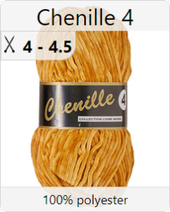 pelote de 50 g chenille 4