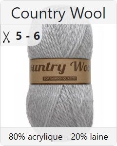 pelote de 100 grammes Country Wool