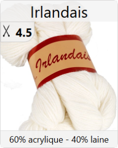 Echeveau de 200 grammes Irlandais