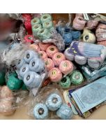 lot de 100 bobines de 20 grammes de coton mercerisé n°50