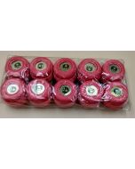 lot de 10 bobines de 20 grammes coton mercerisé 50 coloris rouge 110