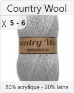 pelote de 100 grammes Country Wool