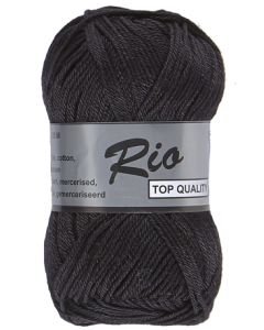 pelote de 50 g coton rio de lammy 001 noir