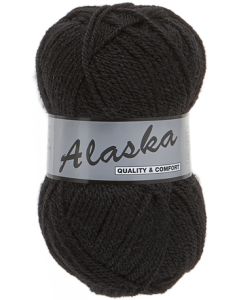 pelote 50 g Alaska de Lammy  001 noir