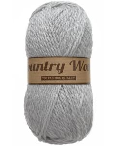 pelote 100 grammes COUNTRY WOOL coloris 003 gris clair