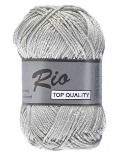 pelote de 50 g coton rio de lammy 003 gris