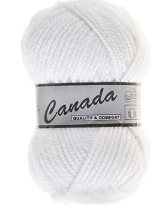 pelote 50 g canada de lammy 005 blanc