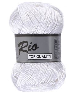 pelote de 50 g coton rio de lammy 005 blanc