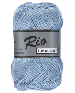 pelote de 50 g coton rio de lammy 011 bleu clair