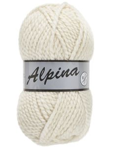 pelote 100 g Alpina6 de Lammy coloris 016 écru