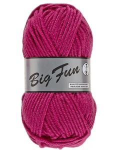pelote 100 g BIG FUN de Lammy coloris 020 pivoine