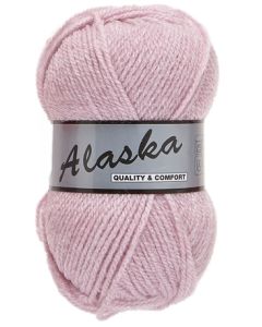 pelote 50 g Alaska de Lammy  035 rose