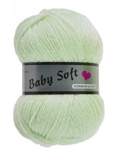 pelote 50 g Baby soft uni de Lammy 037 vert clair