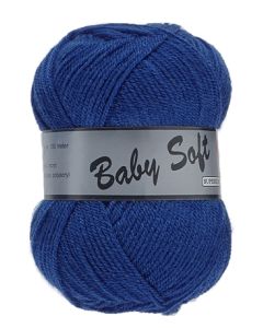 pelote 50 g Baby soft uni de Lammy 039 bleu nattier 