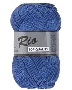 pelote de 50 g coton rio de lammy 039 bleu nattier