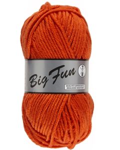pelote 100 g BIG FUN de Lammy coloris 041 orange