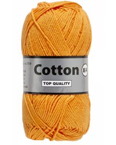 pelote 50 g Coton 8/4 coloris orange 41