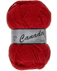 pelote 50 g canada de lammy 043 rouge