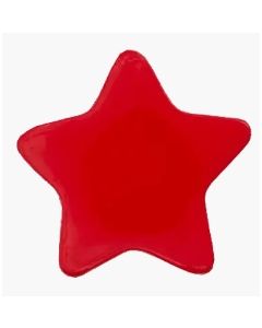 bouton layette 15 mm étoile rouge
