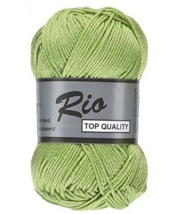 pelote de 50 g coton rio de lammy 046 vert pistache