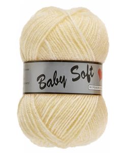 pelote 50 g Baby soft uni de Lammy 051 jaune 