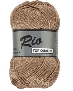 pelote de 50 g coton rio de lammy 54 marron