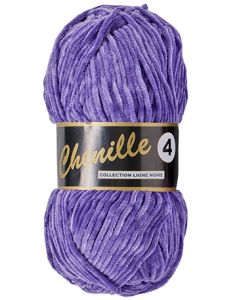 Pelote 50 grammes CHENILLE 4 coloris 065 violet