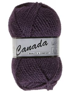 pelote 50 g canada de lammy 084 violet foncé