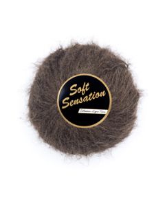 Pelote 25 g SOFT SENSATION coloris 110 marron foncé