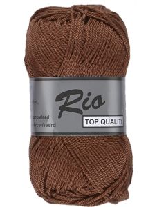 pelote de 50 g coton rio de lammy 110 chocolat