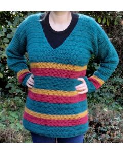 Kit crochet 11327 - pull détente en brides avec Comfort line