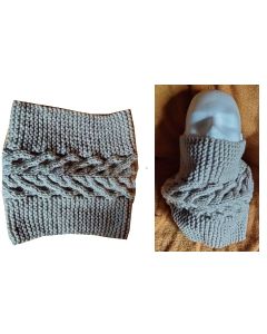 Snood Comfort6 point 282 en kit &agrave; tricoter ou d&eacute;j&agrave; tricot&eacute; main
