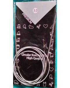 Aiguille à tricoter circulaire 120 cm n°3