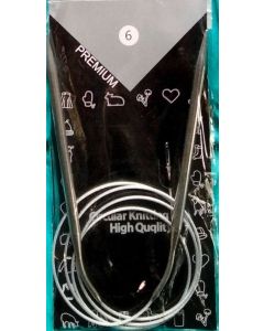 Aiguille à tricoter circulaire 120 cm n°6