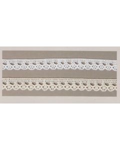 Dentelle du Puy coton réf 1369 - vendue au mètre