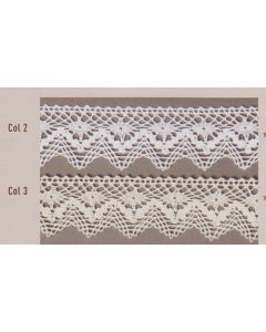 Dentelle coton réf 1377- vendue au mètre