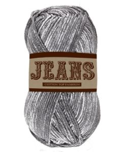 Pelote 50 g Jeans 100% coton coloris jeans gris 15
