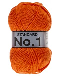 pelote 50 g numero 1 (N°1)  de lammy coloris 015 orange