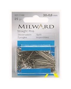 boite de 25 g d'épingles 30mm x o,6 mm
