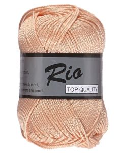 pelote de 50 g coton rio de lammy 214 rose saumon