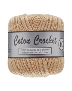 Pelote de 50 g de coton mercerisé n°10 poudre 218